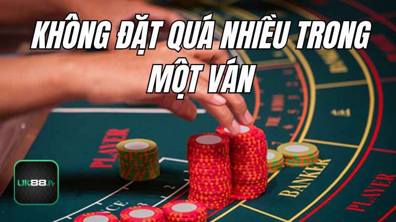 Chia nhỏ ra đặt không nên đặt quá nhiều trong 1 ván